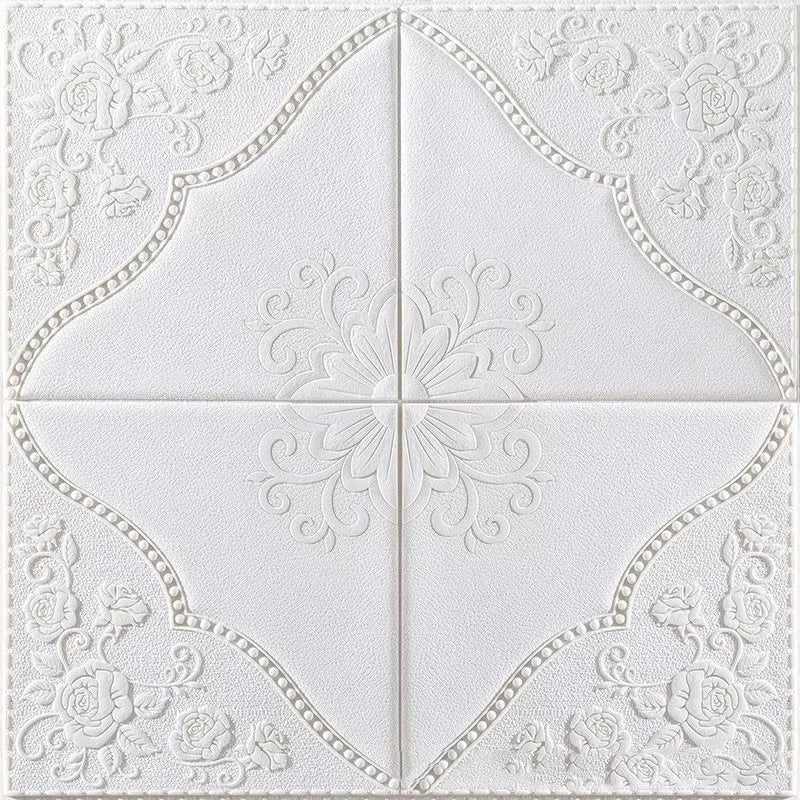 70cm * 70cm Decorative Waterproof Moisture proof Mold proof Wallpaper Self adhesive Ceiling, Bedroom 3D Background Wallpaper exovai.com
