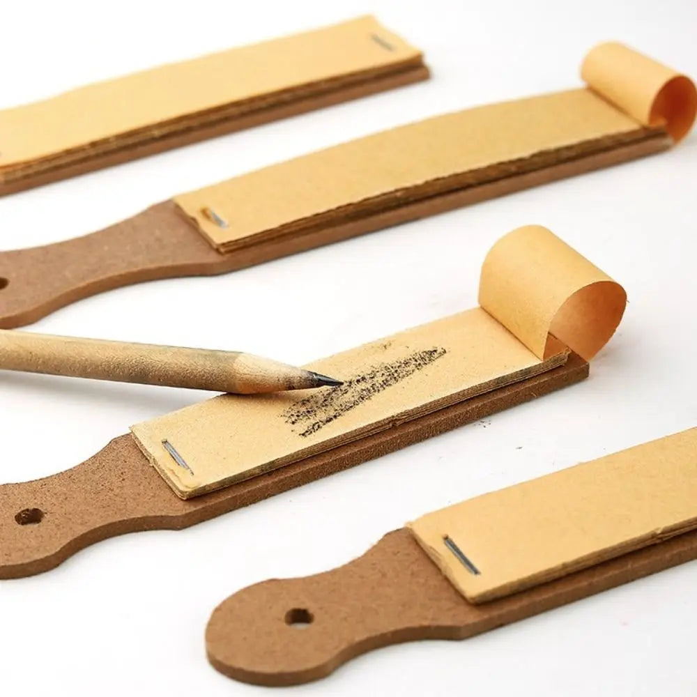 2pcs/set Pencil Polishing Pencil Sandpaper Rub Brush Drawing Sketch Sandpaper Board Writing Sharpening Powder Paper Art Supplies exovai.com