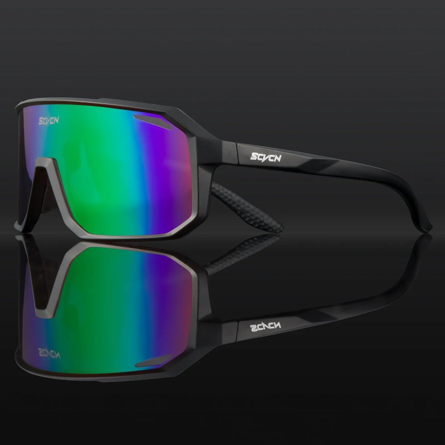 SCVCN Cycling Glasses Bike Mountain Bicycle Hiking Camping Golf UV400 Sunglasses Sport Protection Glasses for Men Women Baseball exovai.com