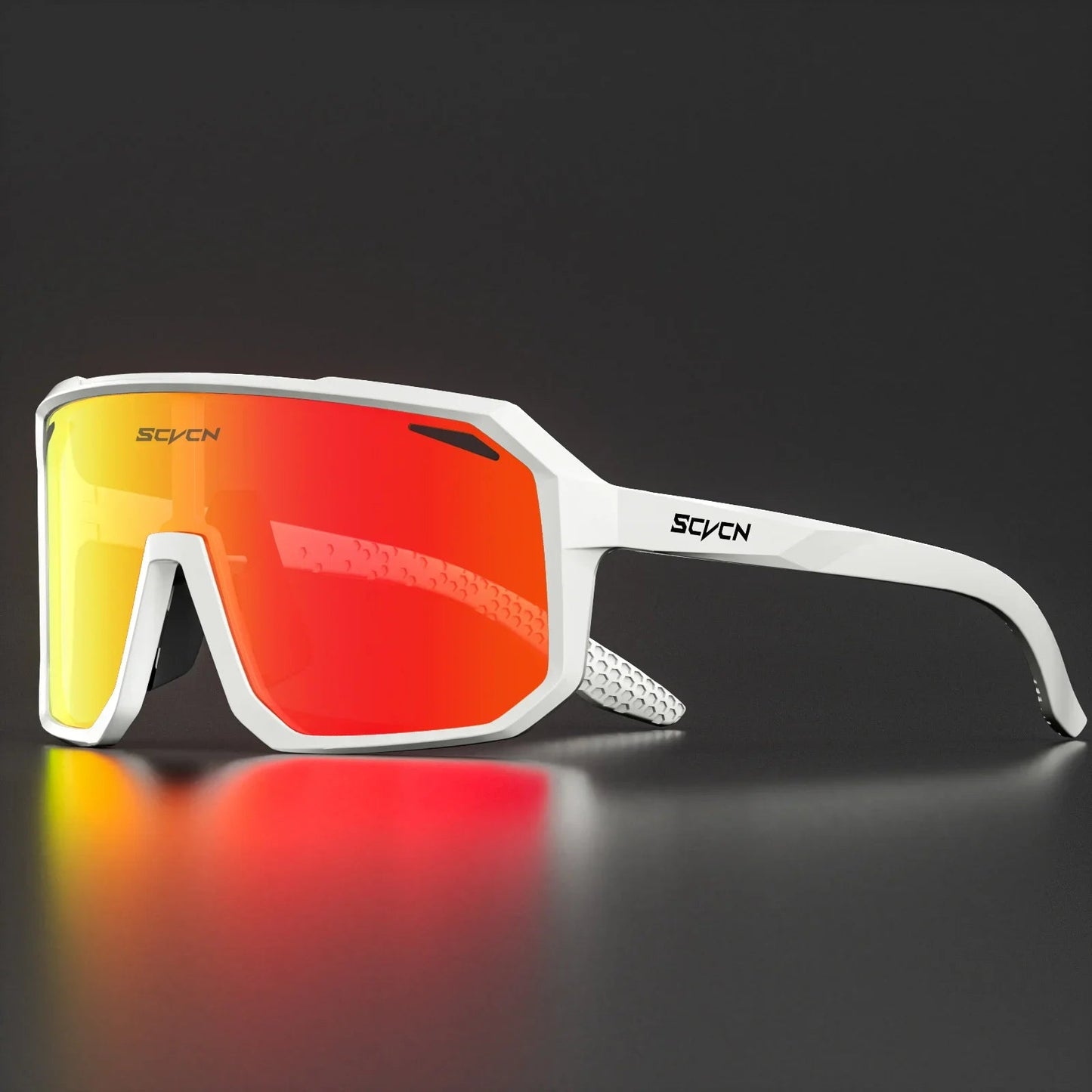 SCVCN Cycling Glasses Bike Mountain Bicycle Hiking Camping Golf UV400 Sunglasses Sport Protection Glasses for Men Women Baseball exovai.com
