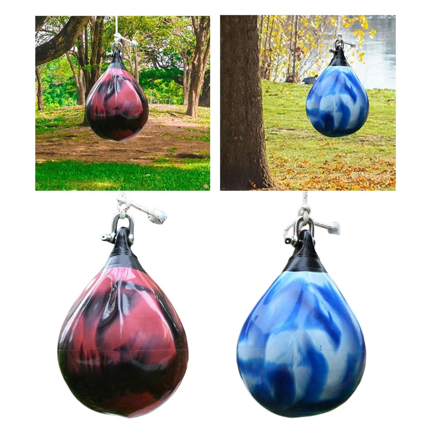 Punching Bag Heavy Bags Boxing Punching Bag Punching Ball Water Punch Bag Agility Training for Household Agility Relaxing Boxing exovai.com
