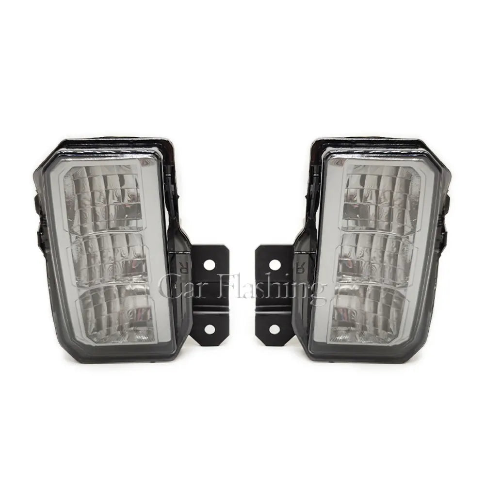 Car Flashing Car LED Fog Light For Subaru Forester SK 2019 2020 2021 Auto Driving Lamp Front Bumper Fog Lamp exovai.com