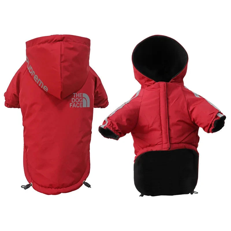 Waterproof Dogs Clothes Reflective Pet Coat For Small Medium Dogs Winter Warm Fleece Dog Jackets Puppy Raincoat Chihuahua Outfit exovai.com