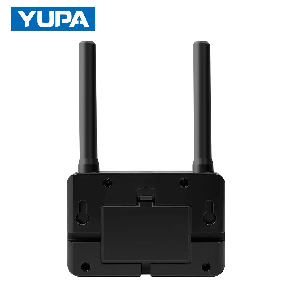 Wireless Signal Repeater Amplifier Learning Code Extender for 433MHz Alarm System and Wireless Detector Sensor Alarm exovai.com