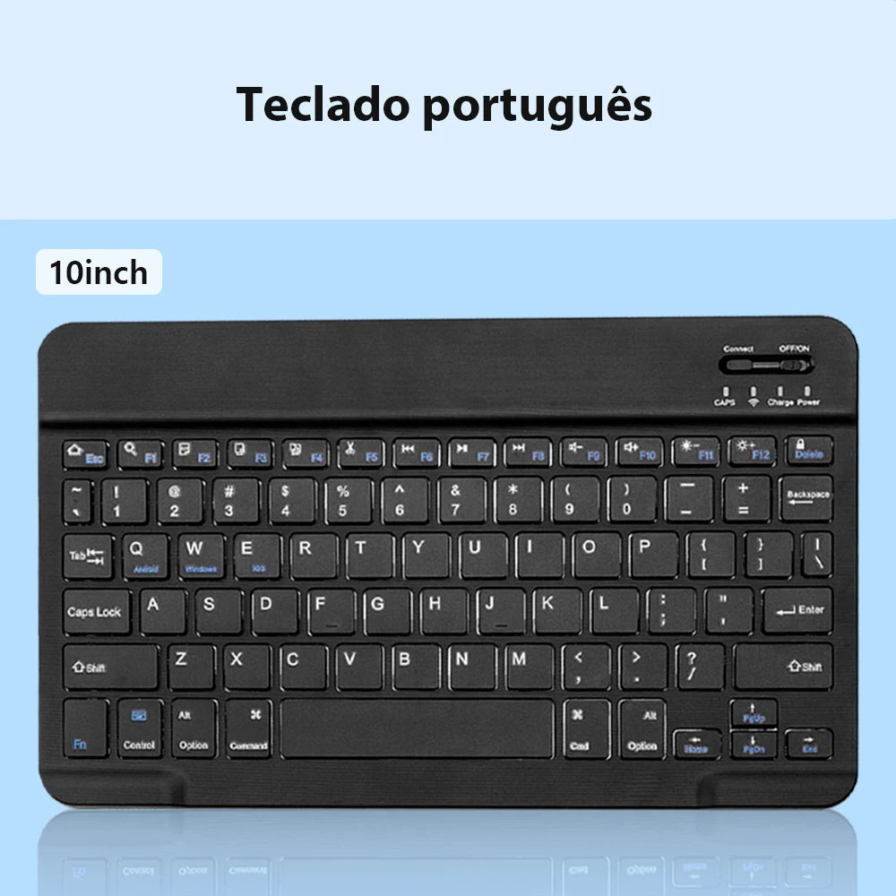 Bluetooth Wireless Keyboard Compatible All Bluetooth Devices Multilingual Bluetooth Keyboard And Mouse Ipad Keyboard Accessory exovai.com
