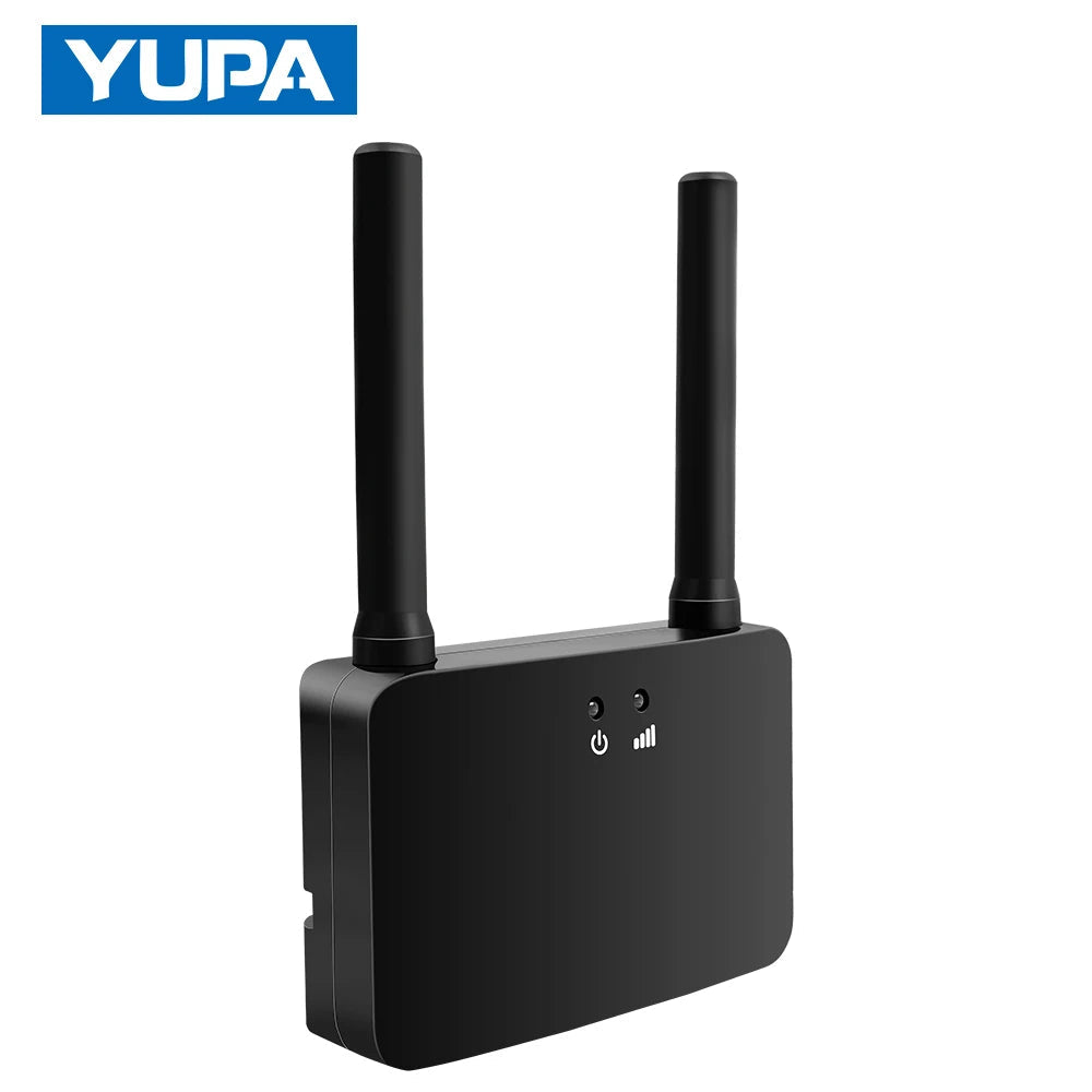 Wireless Signal Repeater Amplifier Learning Code Extender for 433MHz Alarm System and Wireless Detector Sensor Alarm exovai.com
