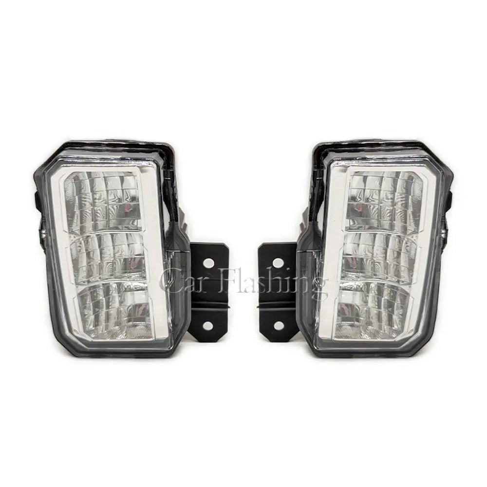 Car Flashing Car LED Fog Light For Subaru Forester SK 2019 2020 2021 Auto Driving Lamp Front Bumper Fog Lamp exovai.com