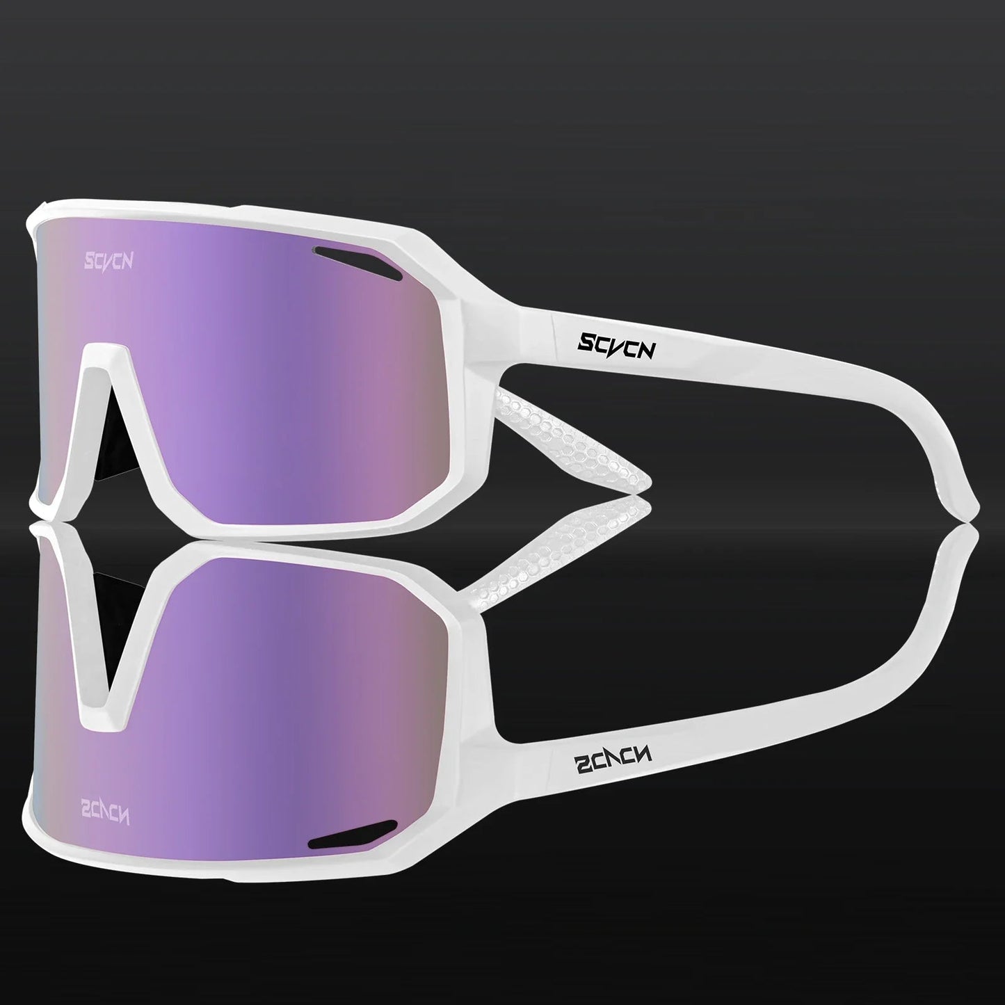SCVCN Cycling Glasses Bike Mountain Bicycle Hiking Camping Golf UV400 Sunglasses Sport Protection Glasses for Men Women Baseball exovai.com