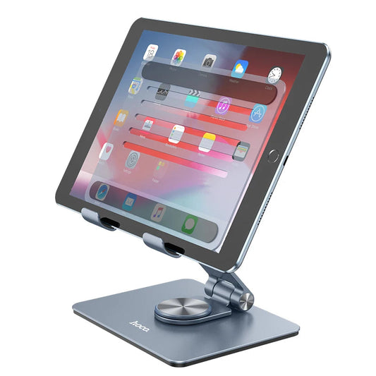 HOCO PH52 Aluminum Alloy Foldable 360° Rotatable Notebook Holder For iPad Air Anti Slide Business Laptop Bracket For Macbook Pro exovai.com