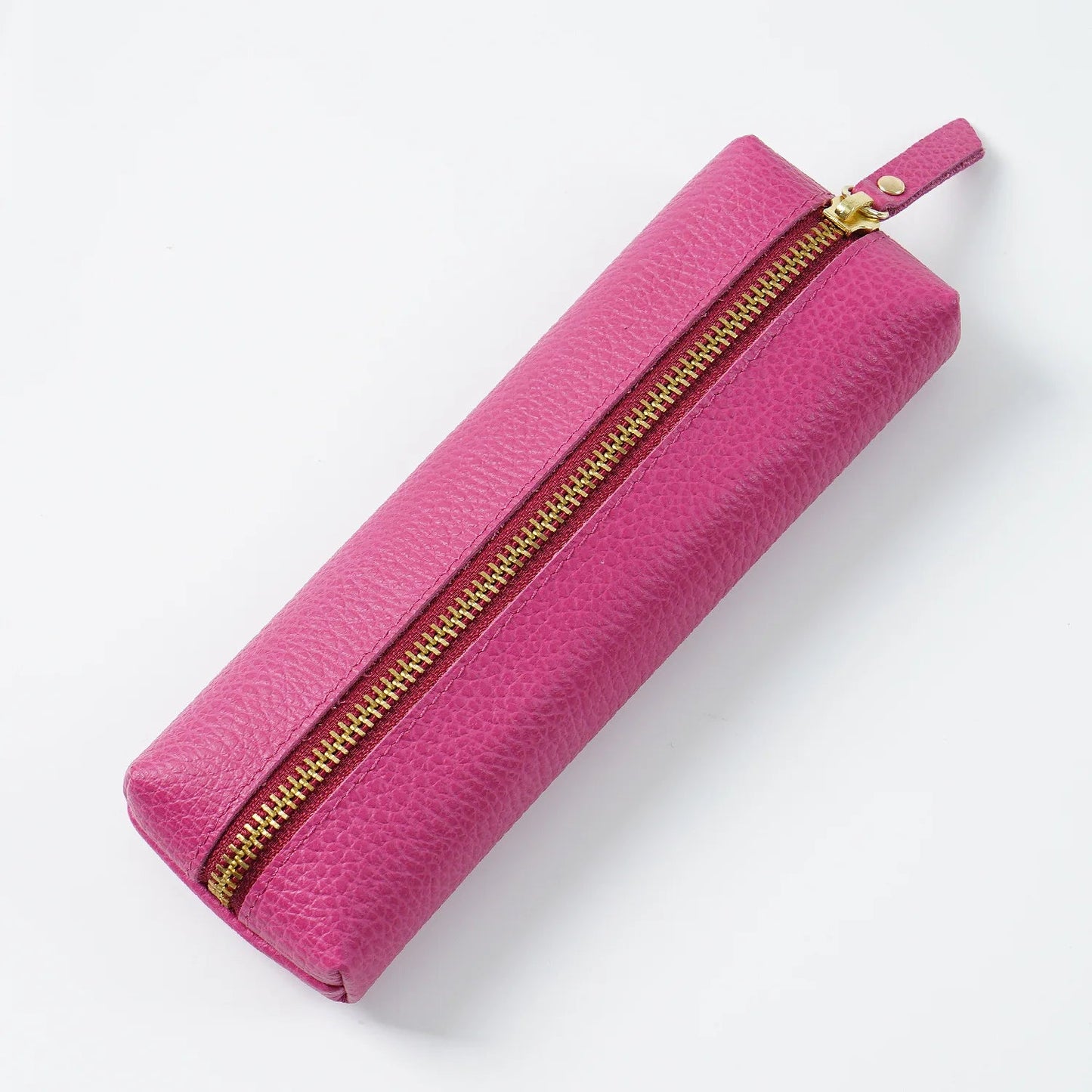 Custom Name Cow Leather Pencil Case Luxury Zipper Business Office Storage Bag Student Pen Bag Personalized Cosmetic Bags Gift exovai.com