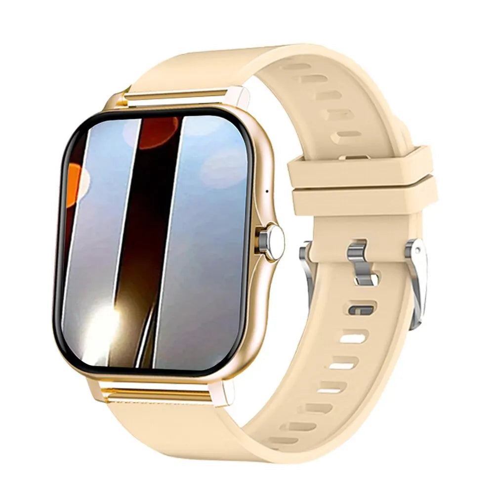 Smart watch for android phone.1.44 inch color screen full touch bluetooth call smart watch magnetic charging exovai.com