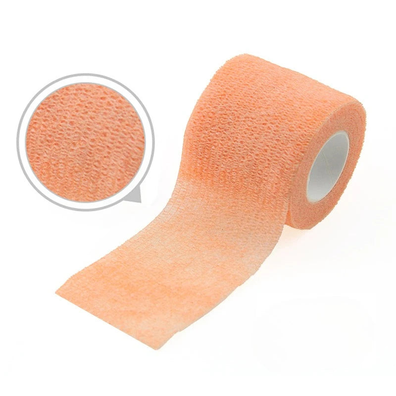 Kinesiology Tape Sport Self Adhesive Elastic Bandage First Aid Tape Wrap Stretch Bandage Cohesive Bandage High Elastic exovai.com