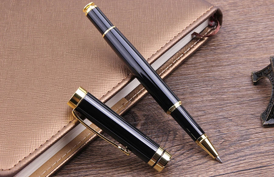 Gift Box Packaging Luxury Custom Gel Metal Pen Stationery Set Text Writing Pretty Office Ballpoint School Supplies 2024 Store exovai.com