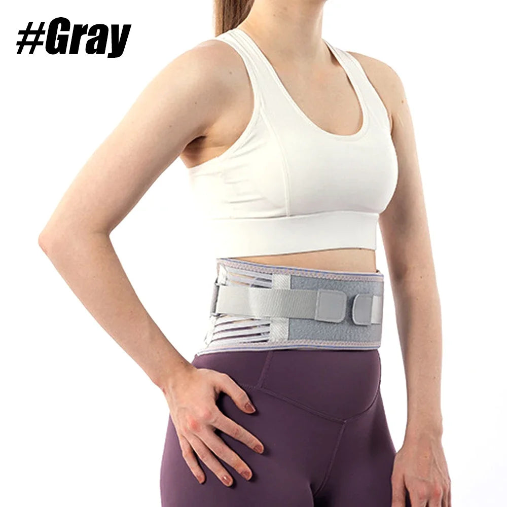 1PCS Back Brace Belt - Adjustable Lumbar Support for Lower Back Pain - Breathable, Comfortable,and Ideal for Work & Everyday Use exovai.com