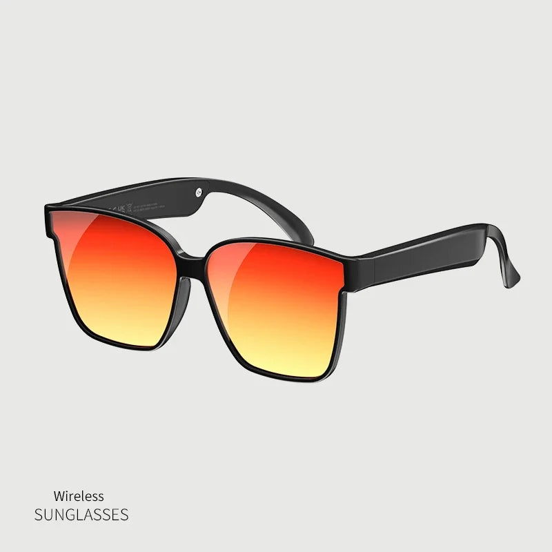 Wireless Bluetooth Smart Glasses multifunctional Voice Assistant Listen Music Navigation Glasses Calls Eyeglass Sunglasses exovai.com