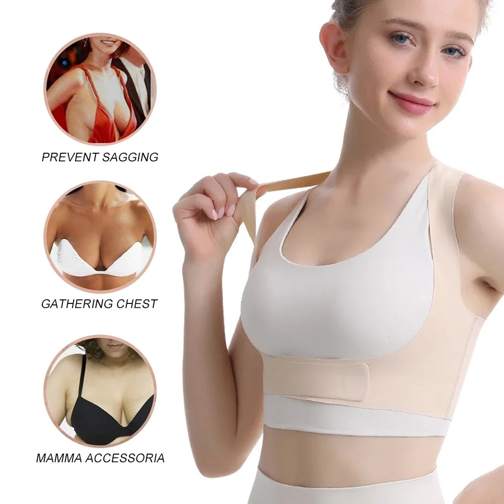 Back Posture Corrector Brace for Women Breathable Back Posture Correction Back Support Belt Adjustable Shoulder for Students exovai.com