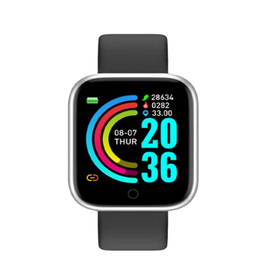 Smart Watch For Men Women Wristwatch Bluetooth Connect Phone Music Player Fitness Sport Bracelet Health Monitor Digital Watches exovai.com