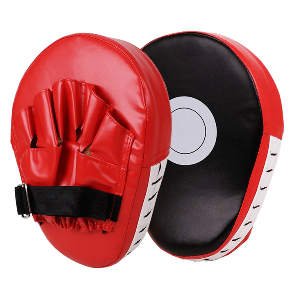 PU Leather Karate Kick Pads Kickboxing Punching Bag for Kicking Boxing Shield Training exovai.com