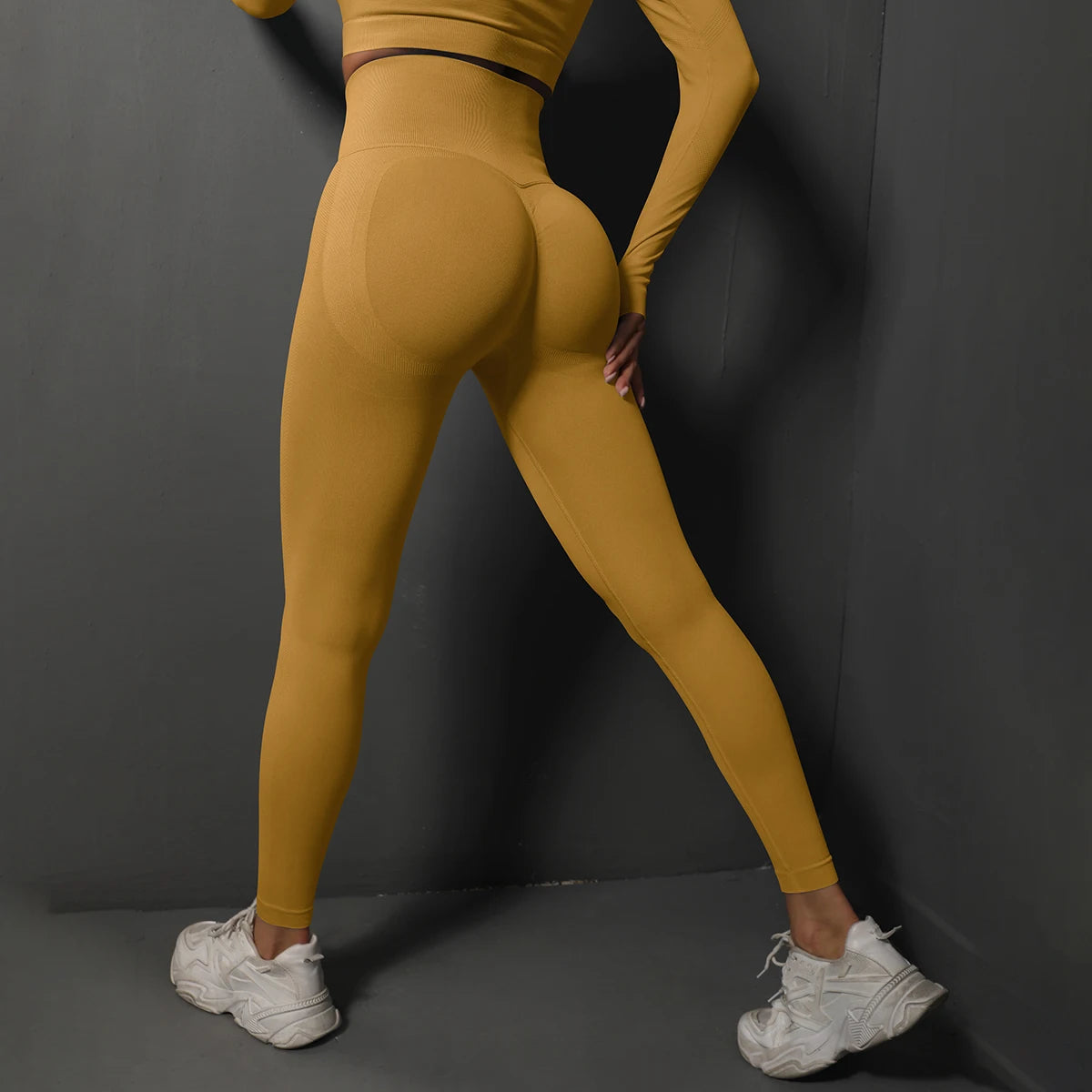 Seamless Gym Leggings Women Yoga Pants Sexy High Waist Booty Lifting Leggings Pants Women Sports Clothing Fitness Wear exovai.com