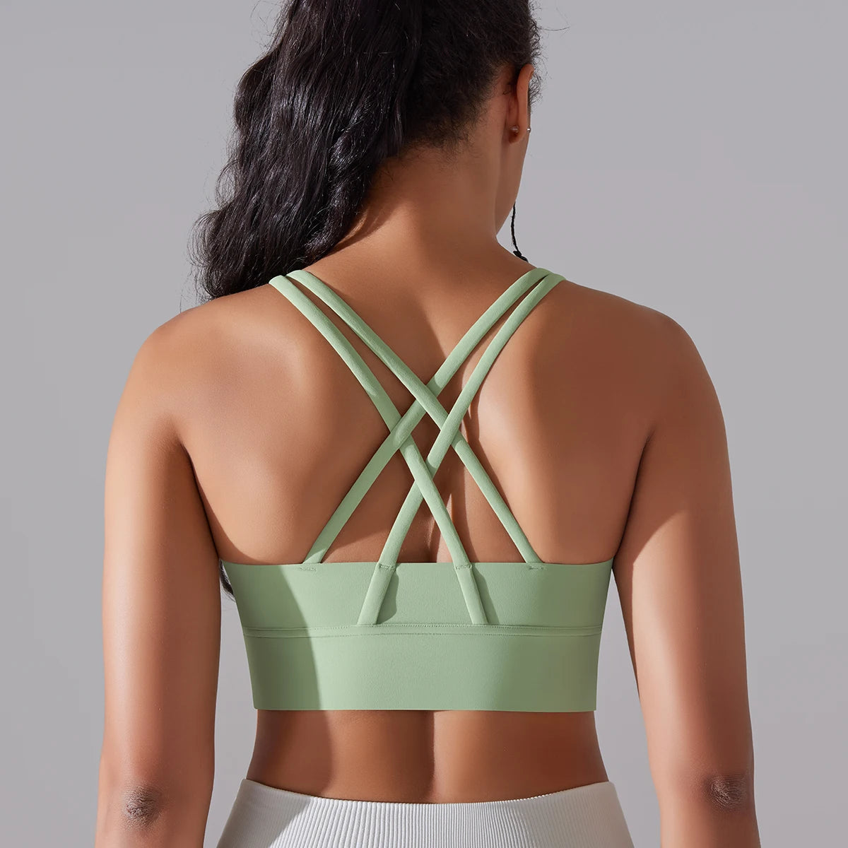 Women Yoga BraTank Tops for Fitness Naked Feel Sport Bra Gym Vest Women Camisole Workout Underwear Sportswear Outfit exovai.com