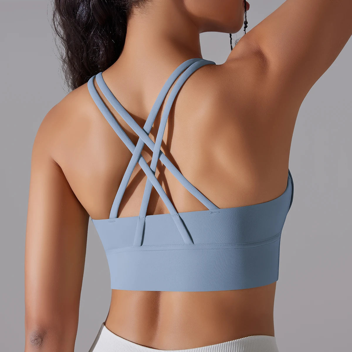 Women Yoga BraTank Tops for Fitness Naked Feel Sport Bra Gym Vest Women Camisole Workout Underwear Sportswear Outfit exovai.com