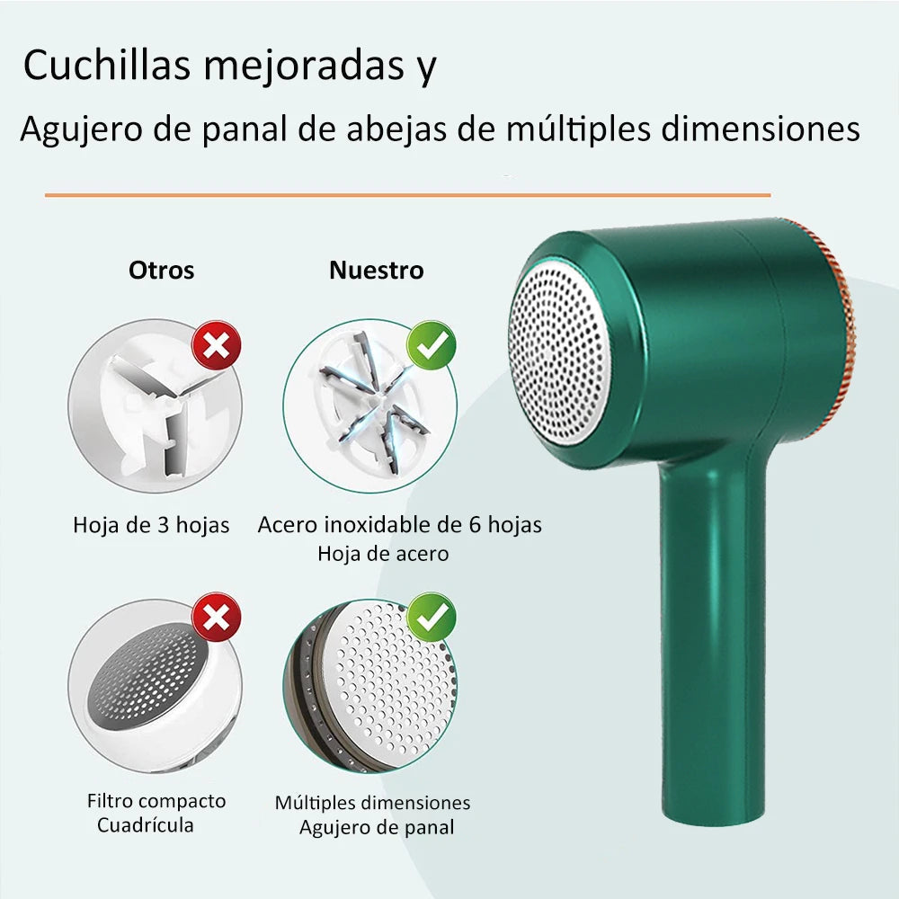 Hair Removal Device Clothes Lint Remover USB Rechargeable Electric Hair Ball Trimmer Sweater Removes From Household Tools exovai.com
