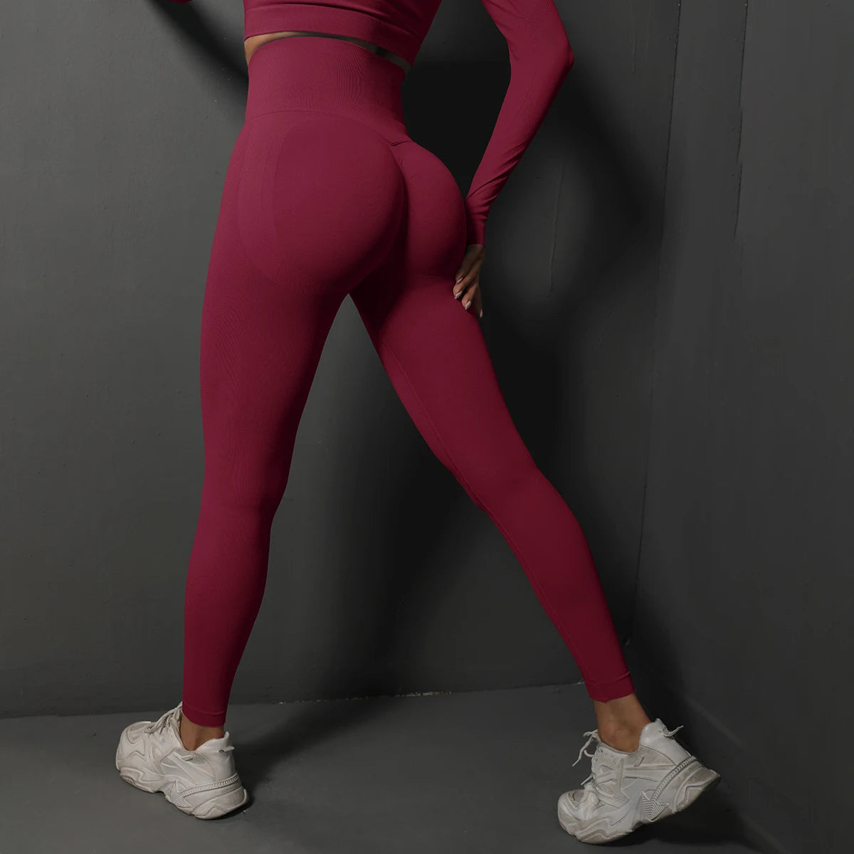 Seamless Gym Leggings Women Yoga Pants Sexy High Waist Booty Lifting Leggings Pants Women Sports Clothing Fitness Wear exovai.com