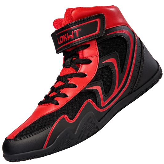 Gym Training Boxing Boots Men's Boxing Shoes Professional Women's Breathable Fighting Wrestling Shoes Anti-slip and Wear-resista exovai.com