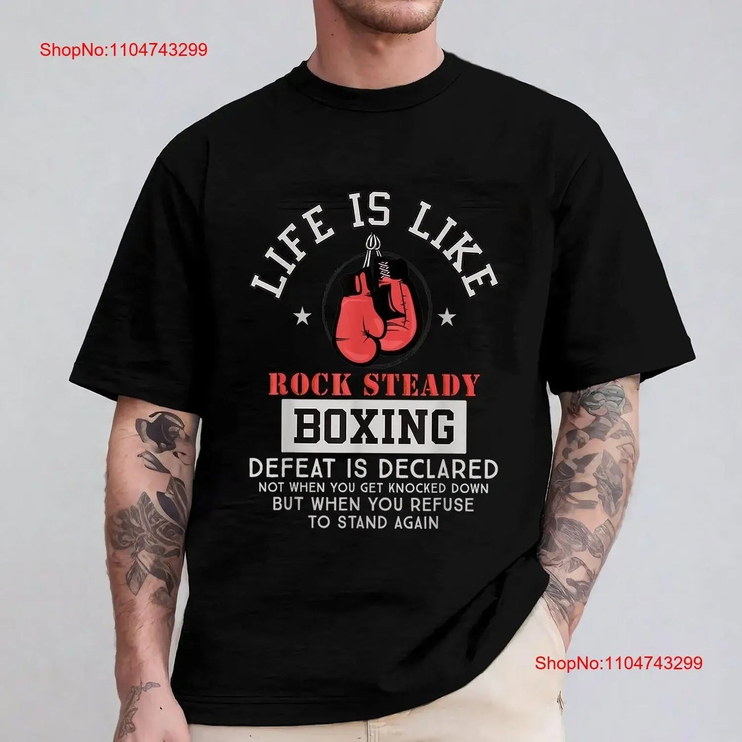 Rock Steady Boxing Parkinson Patients Life Is T Shirt vintage Washed designer clothes Breathable Top For Everyday Wear homme exovai.com