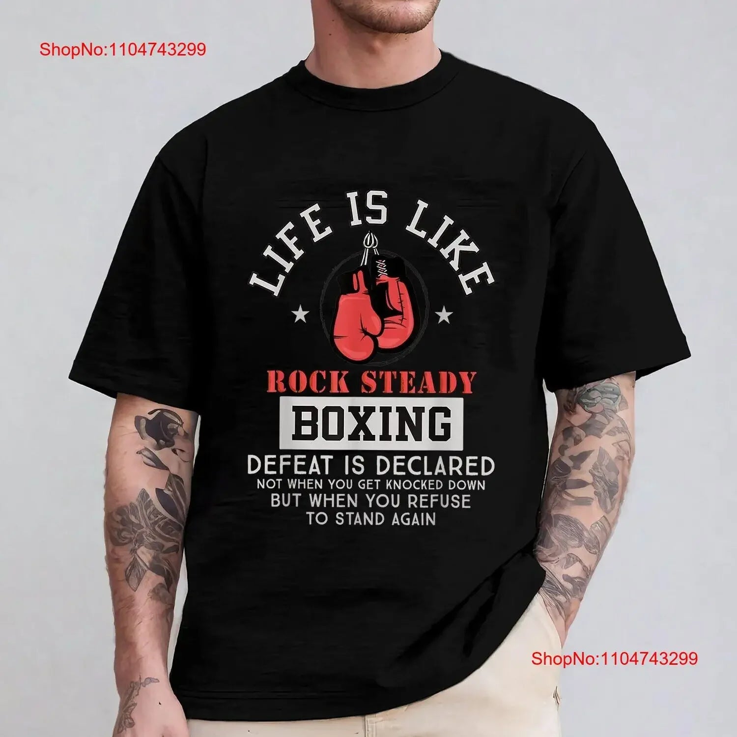 Rock Steady Boxing Parkinson Patients Life Is T Shirt vintage Washed designer clothes Breathable Top For Everyday Wear homme exovai.com