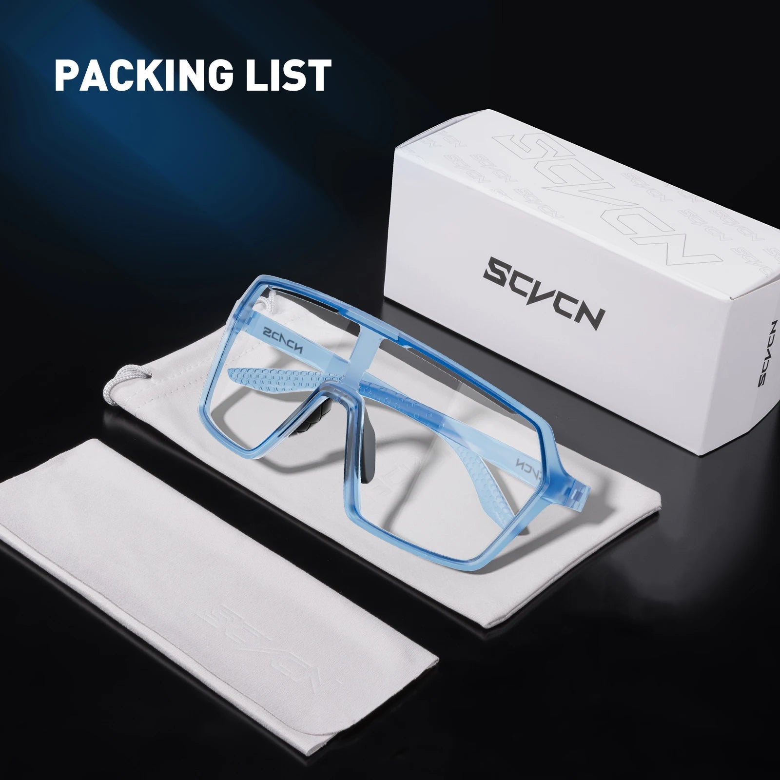 SCVCN New Photochromic Sunglasses MTB Cycling Glasses Outdoor Sports Running Drving Goggles UV400 Protection Bike Eyewear exovai.com