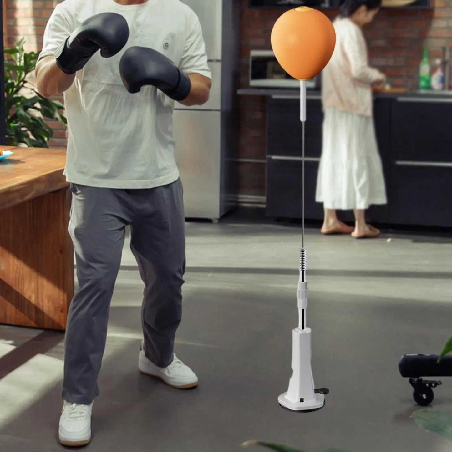 Boxing Reaction Ball Punching Speed Practice Equipment Versatile Gear Boxing Punching Ball for Workout Mma Gym Fitness Exercise exovai.com