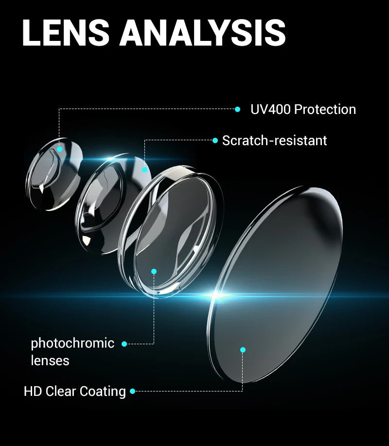 SCVCN New Photochromic Sunglasses MTB Cycling Glasses Outdoor Sports Running Drving Goggles UV400 Protection Bike Eyewear exovai.com