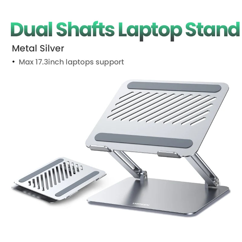 UGREEN Laptop Stand For Macbook Air Pro Laptop Support Macbook Pro Aluminum Vertical Notebook Stand Tablet Stand Laptop Holder exovai.com