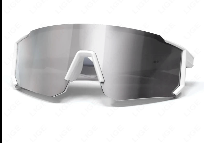 LIGE New Smart Cycling Glasses Men AI Voice Assistant Smart Sunglasses Outdoor Sport Bluetooth Call Music Smart Glasses Women exovai.com