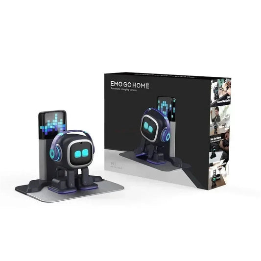 Emo Robot Pet Inteligente Future Ai Robot Voice Smart Robot Electronic Toys Pvc Desktop Companion Robot For Kids Xmas Presents exovai.com