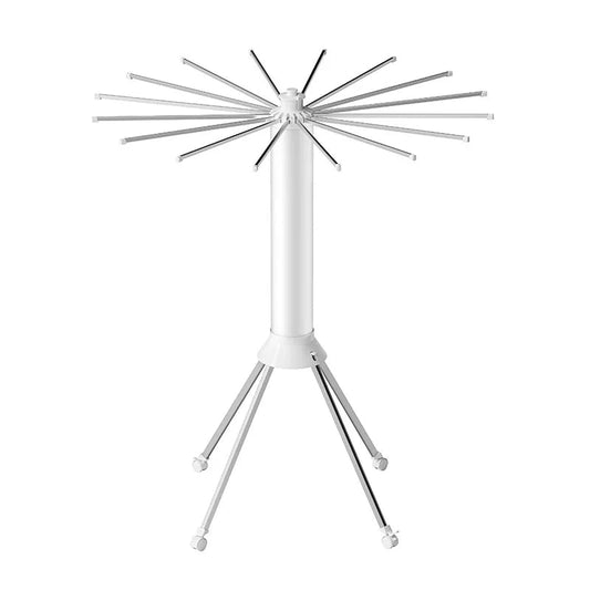 Foldable Clothes Drying Rack Octopus Type Floor Standing Balcony Clothes Drying Portable Rotating Drying Rod Clothes Dryer exovai.com