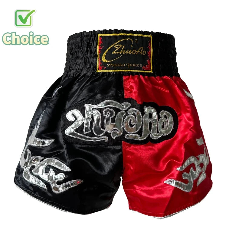 Muay Thai Fight Shorts MMA Shorts Clothing Training Fighting Grappling Martial Arts Kickboxing Shorts Kickboxing Boxing Pants exovai.com