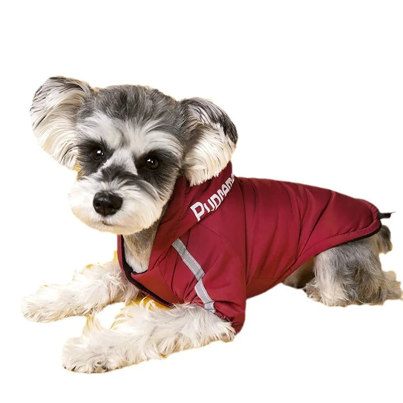 Waterproof Dogs Clothes Reflective Pet Coat For Small Medium Dogs Winter Warm Fleece Dog Jackets Puppy Raincoat Chihuahua Outfit exovai.com