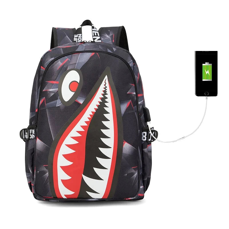 Anti-theft Backpack Men Waterproof Rucksack Backpacks for Women of Fabric Casual Travel Backpack Senior School Student Schoolbag exovai.com