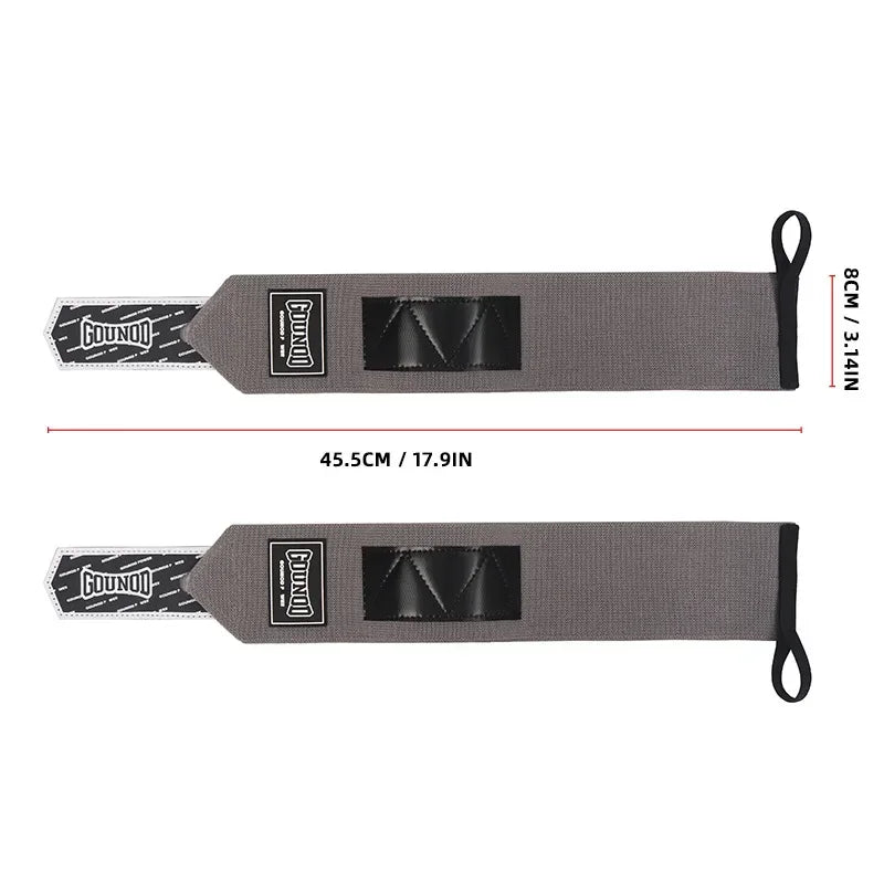 New Sports Wrap Wristband Fitness Weightlifting  Horizontal Bar Deadlift Anti-sprain Support Stable Protection of The Wrist exovai.com