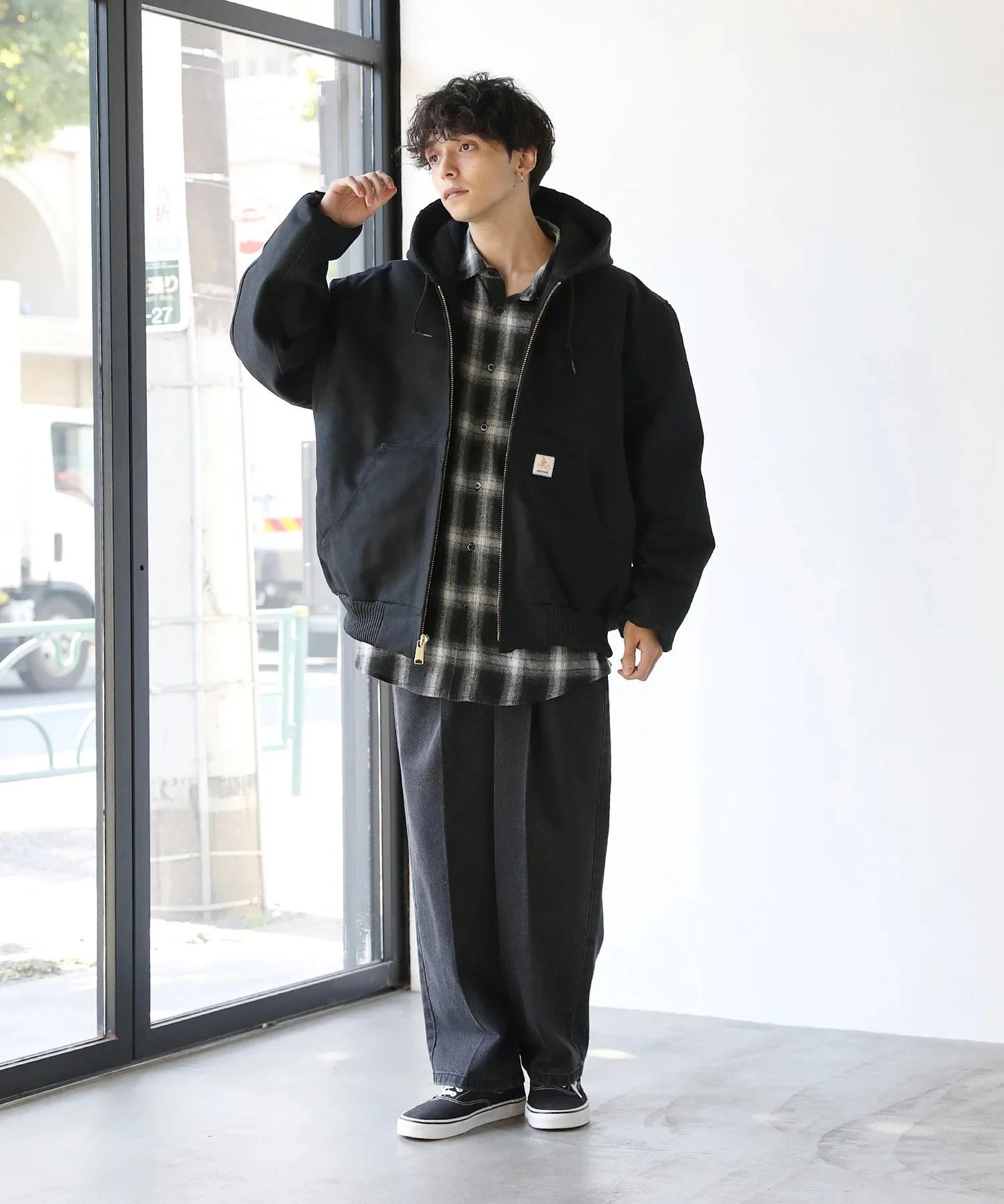 Winter New American Retro Long Sleeve Hooded Bomber Jacket Men's Fashion Cotton Thick Dom Quilted Casual Multi-pocket Coat exovai.com