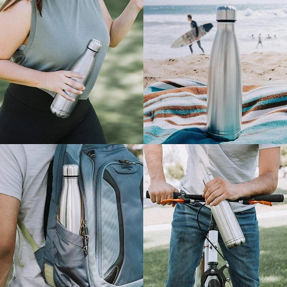 HEE RAK 750ml Secret Hidden Steel Water Bottle Compartment Stash Spot Can Hidding Storage for Cards Keys Cash Safe Money Box exovai.com