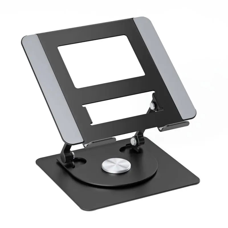 Laptop Stand 360° Rotating Base Foldable Computer Desk Riser  Aluminum Alloy Compatible MacBook Pro/Air Notebook 10- 17.5Inches exovai.com