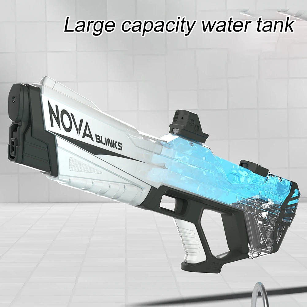 Automatic Electric Water Gun Auto Suction Water Guns for Adult Kids Battery Powered Squirt Blaster Summer Pool Beach Outdoor Toy exovai.com
