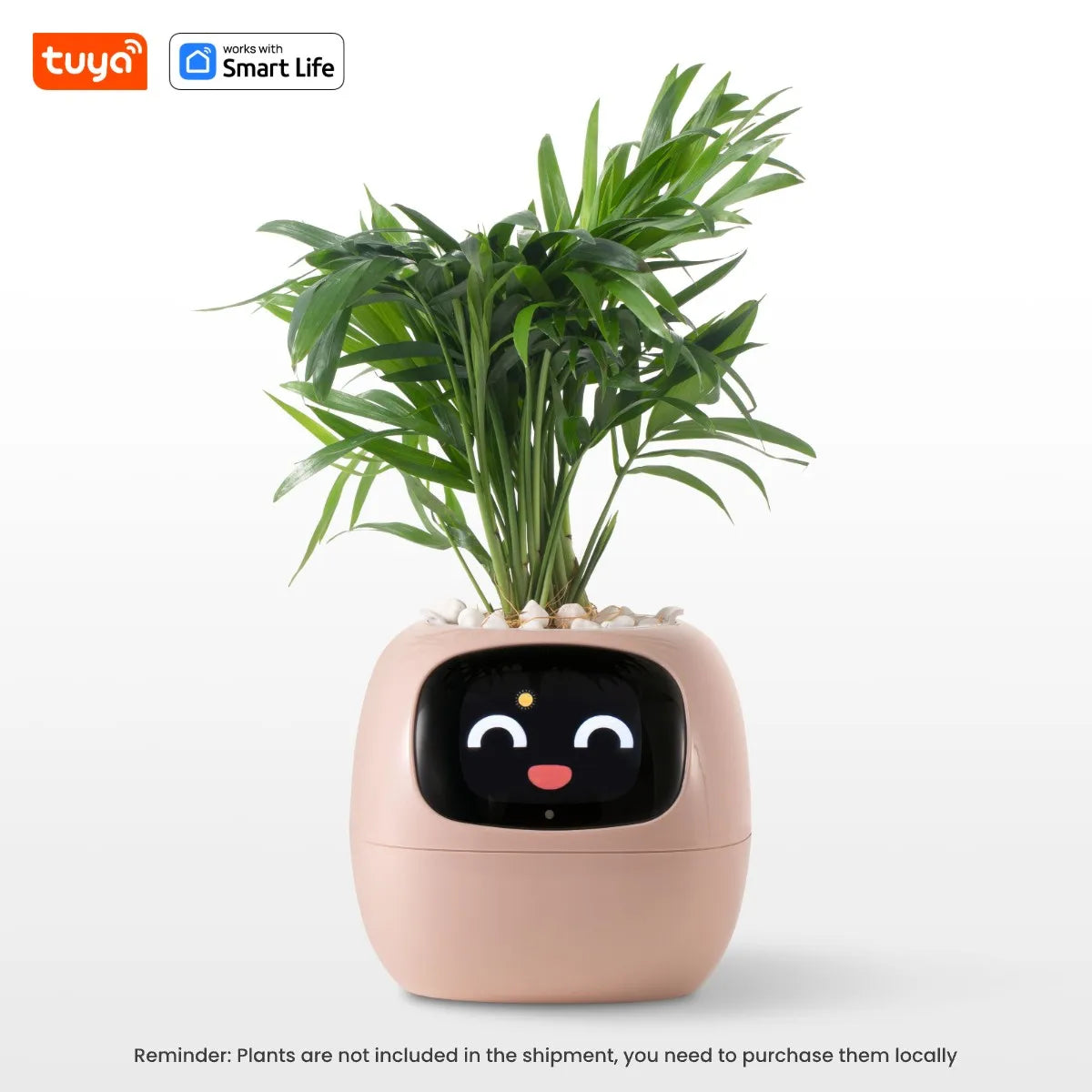 Tuya Ivy Smart Planter,Endless Fun Over 49 Rich Expressions,7 smart sensors,AI Chips Make Raising Plants Easy and Fun exovai.com