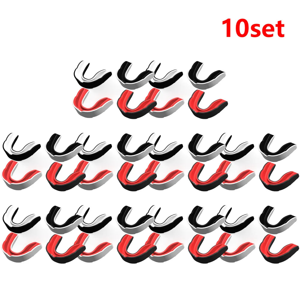 Fighting Training Mouth Guard Boxing Gum Shield Slim Fit Adult Sports Mouthguard Football Wrestling Boxing Teeth Protection exovai.com