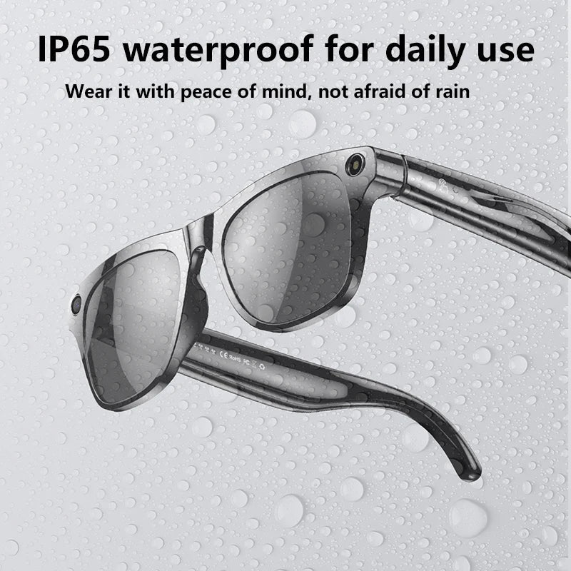 Xiaom 8K HD Smart Glasses Chat GPT 100MP Camera Bluetooth Call 260Mah Battery Voice Assistant Control Smart Glasses for Men exovai.com