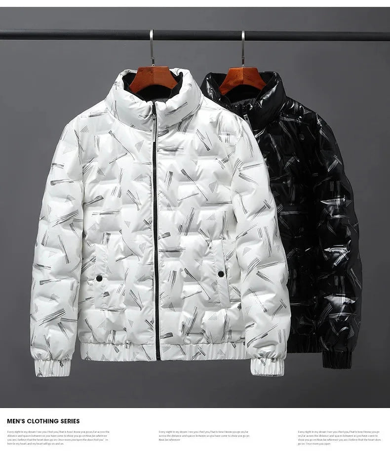 Winter Down Jacket Men Top Quality Thick Warm Autumn New Arrived Stand Collar Parka Waterproof Windproof Parkas Clothes exovai.com