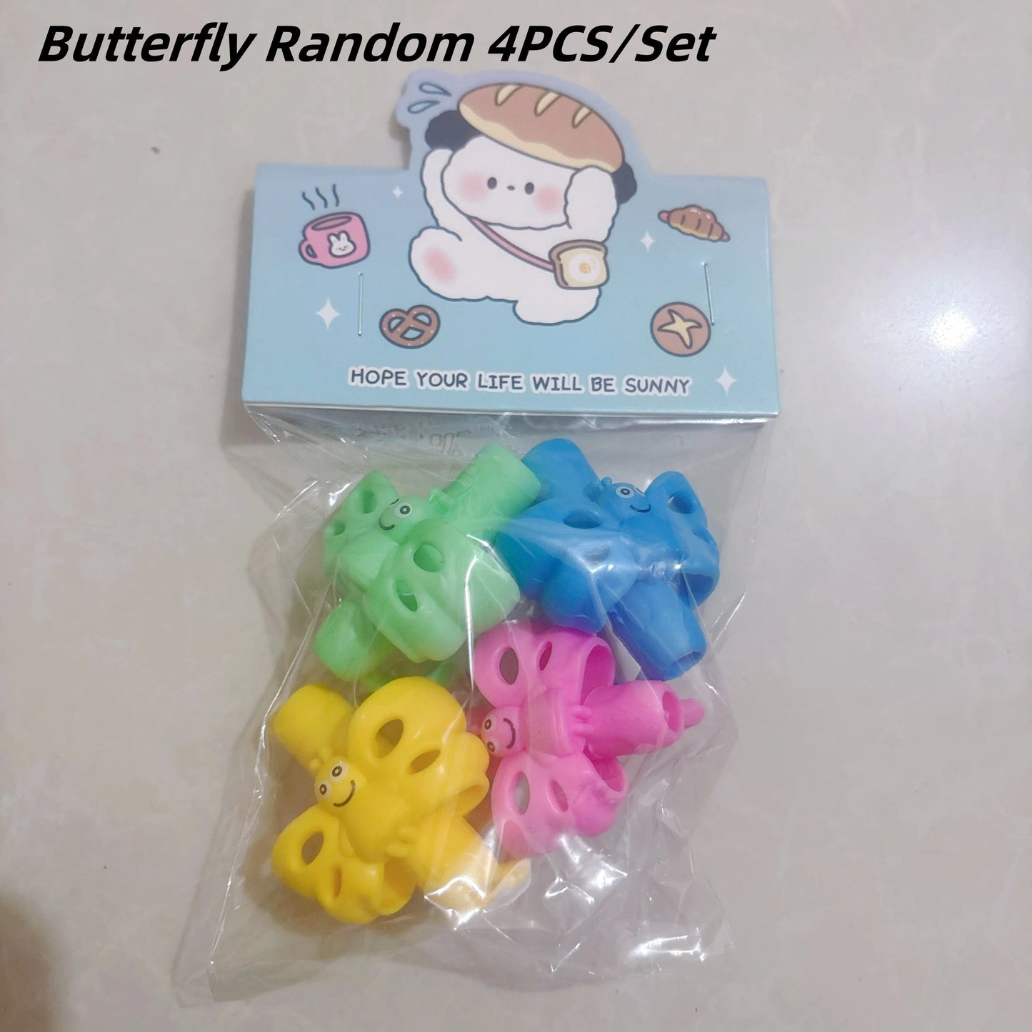1/3pcs Children Writing Pencil Pan Holder Kids Learning Practise Silicone Pen Aid Grip Posture Correction Device for Students exovai.com